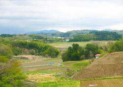 郡山市鬼生田の風景