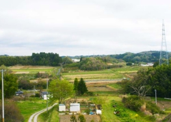 郡山市鬼生田の風景